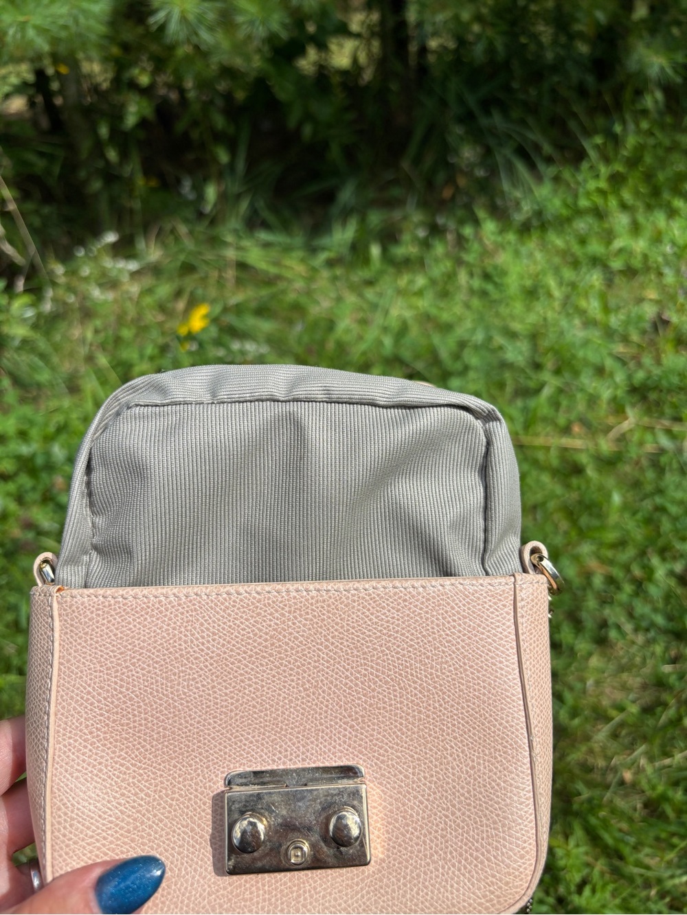 Furla Leather Mini Crossbody Bag - Picture 9 of 17